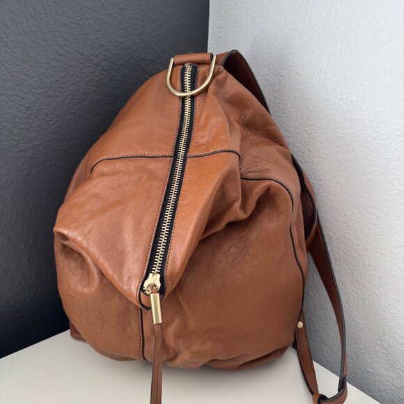 Vince Camuto Alder Backpack Genuine Buttery Soft Leather Brown main image 5